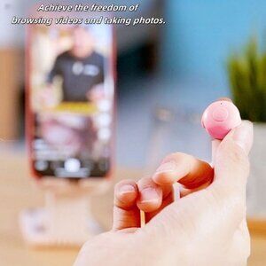 Ring Bluetooth Fingertip Remote Control Video Controller Mobile Phone SelfieAch